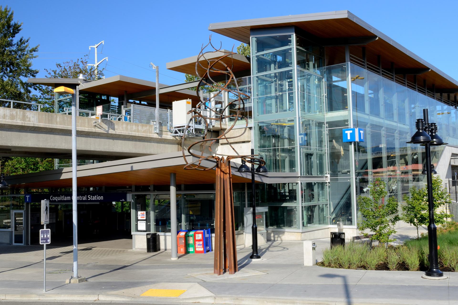Coquitlam Central SkyTrain station entrance