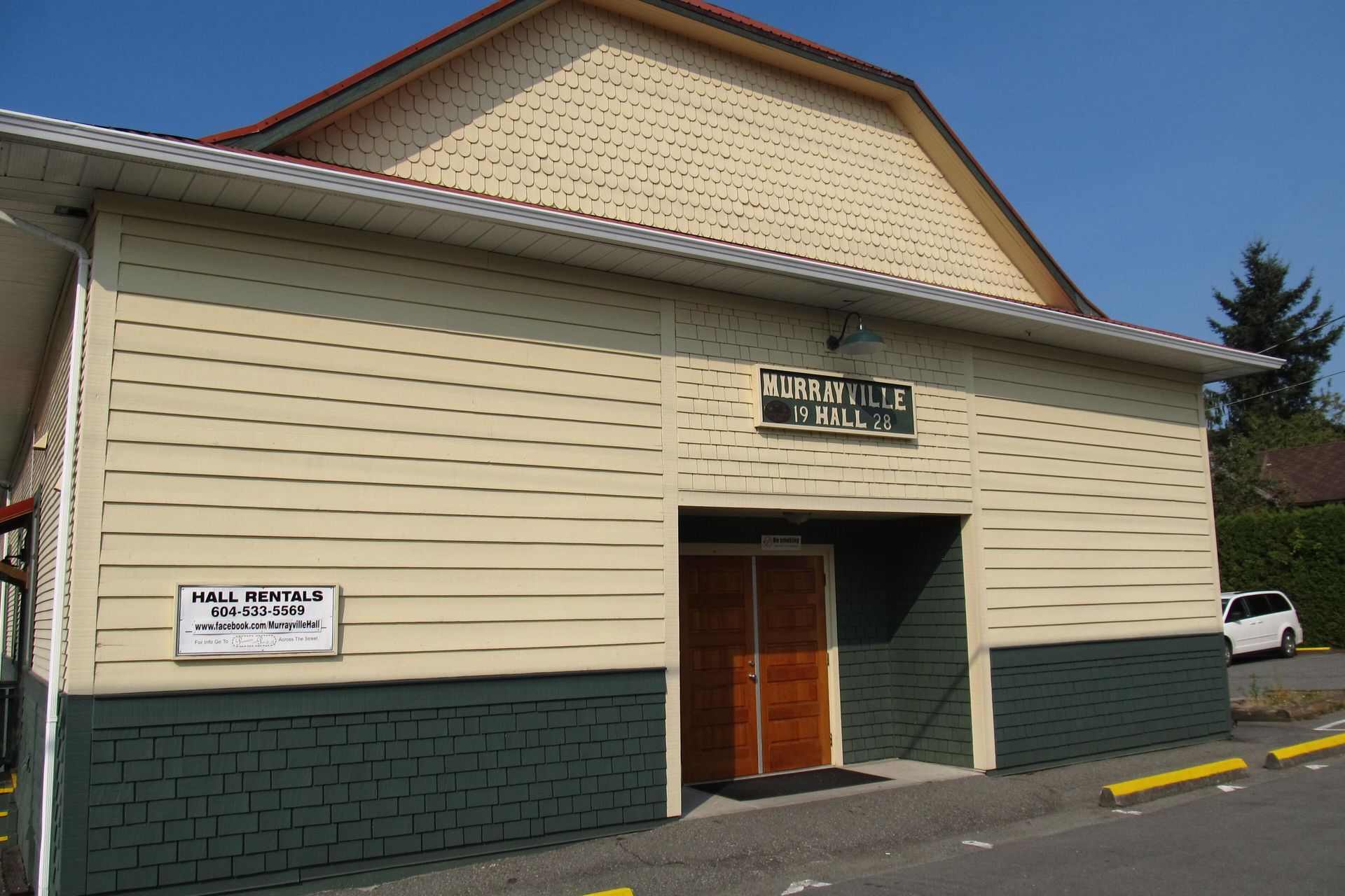 Murrayville Community Hall in Langley Township