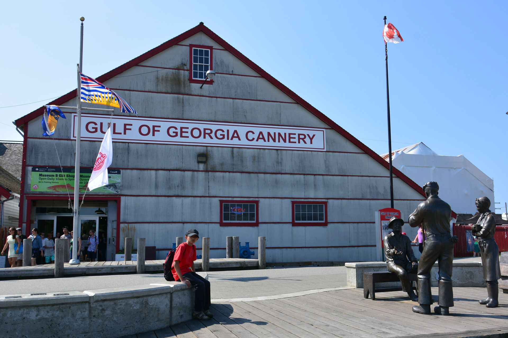 Gulf of Georgia Cannery National Historic Site in Steveston village